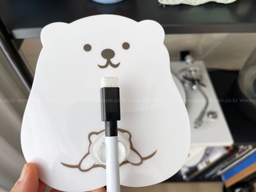 0원!!!!!(3만원 이상 구매 시 0원)귀여운 곰돌이 메모판 &amp; 마카 세트